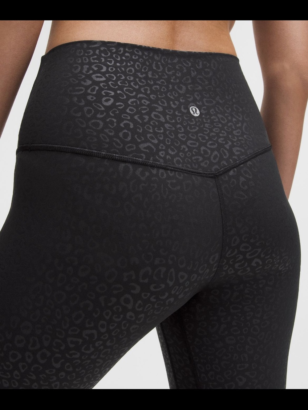 Lululemon Align High-Rise Leggings 28” Leopard Micro Emboss Size 6 NWT - Picture 7 of 7